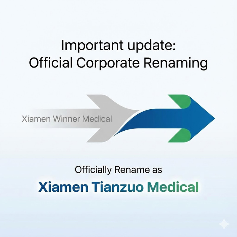 Важное обновление: компания Xiamen Winner Medical официально переименована в Xiamen Tianzuo Medical.